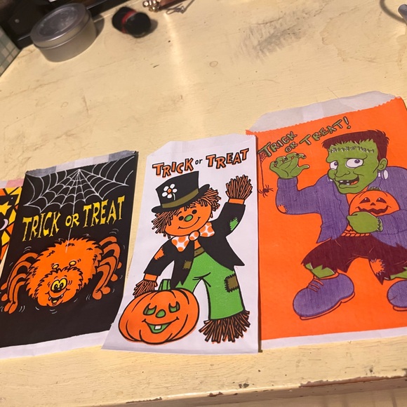 Vintage Halloween Basket craft supplies LOT - Picture 5 of 16